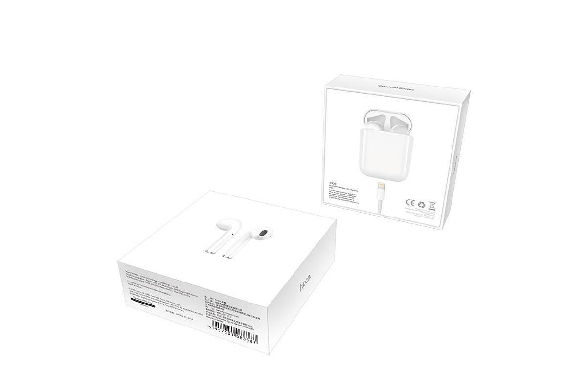 Bluetooth-гарнитура HOCO, ES20 Plus Original series, белая