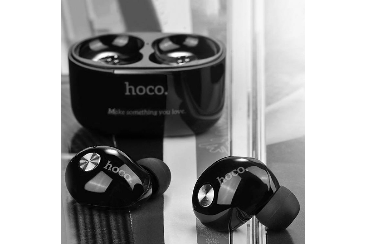 Bluetooth-гарнитура ES10 Adore  wireless earphone HOCO черная