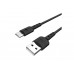 Кабель для iPhone HOCO X30 Star Charging data cable for Lightning 1м черный