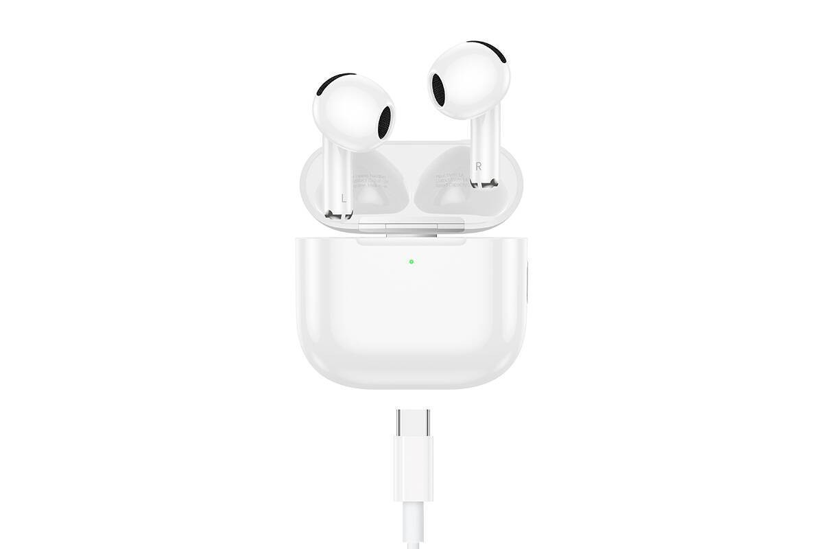 Наушники вакуумные беспроводные BOROFONE BW83 True wireless BT headset Bluetooth (белый)