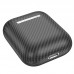 Наушники вакуумные беспроводные BOROFONE BW01 Plus True wireless stereo headset(carbon fiber pattern version) (синий)