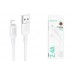 Кабель USB - Lightning BOROFONE BX111, 2,4A (белый) 1м