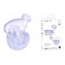 Наушники вакуумные беспроводные HOCO EW202 Magic true wireless BT headset (фиолетовый)