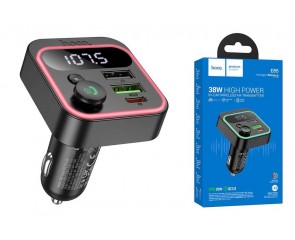 FM-Модулятор HOCO E85 Tiger PD20W+QC3.0 car BT FM transmitter