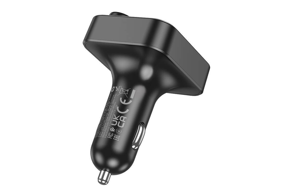 FM-Модулятор HOCO E85 Tiger PD20W+QC3.0 car BT FM transmitter