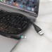 Кабель USB HOCO X63 Racer magnetic charging cable for Micro (черный) 1 метр
