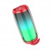 Портативная беспроводная акустика HOCO HC8 Pulsating colorful luminous wireless speaker цвет красный