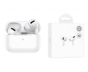 Наушники вакуумные беспроводные HOCO EW68 true wireless BT headset ANC (белый) 