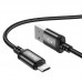 Кабель USB - MicroUSB HOCO X89 (черный) 2м
