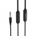 Гарнитура BOROFONE BM39 Refined chat universal earphones 3.5мм цвет черная