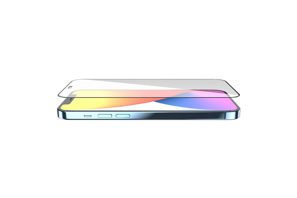 Защитное стекло дисплея iPhone 12/12 Pro (6.1)  HOCO A12 Nano 3D tempered glass прозрачное