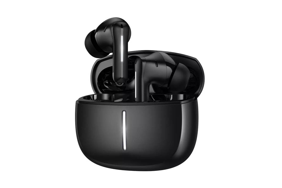 Наушники вакуумные беспроводные HOCO EQ34 Plus Rima ANC BT headset(App) wireless BT headset (черный)