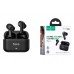 Наушники вакуумные беспроводные HOCO EQ35 Rhyme true wireless ANC+ENC six microphones noise reduction BT headset(App) (черный)