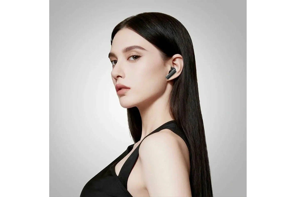 Наушники вакуумные беспроводные HOCO EQ35 Rhyme true wireless ANC+ENC six microphones noise reduction BT headset(App) (черный)