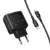 Сетевое зарядное устройство USB-C + кабель Type-C HOCO C158A Upgrade PD45W(1C1A) charger set (черный)